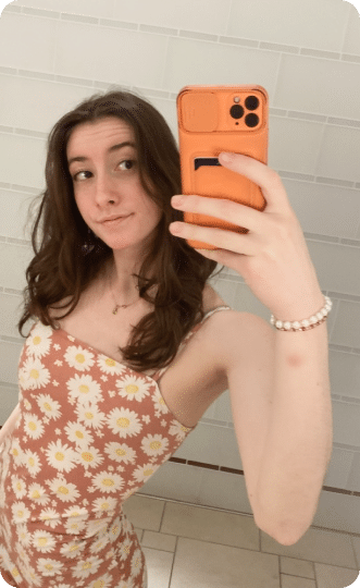 a person taking a selfie